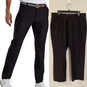 FootJoy Men's Tour Golf Pant 36 X 30 Black Classic Relaxed Preppy Contemporary